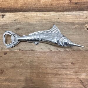 Tommy Bahama Marlin Fish Bottle Opener Beach House Bar Recycled Aluminum EUC